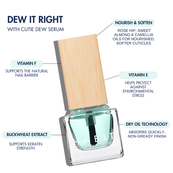 Cutie Dew Quick Dry Cuticle Oil