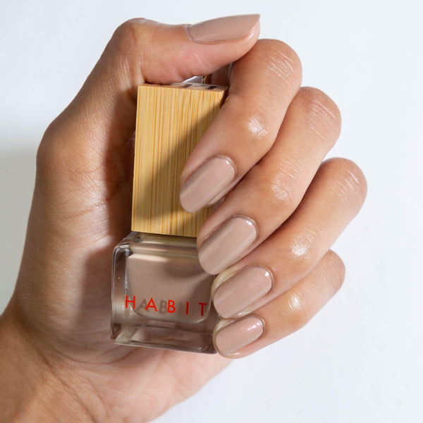 Habit Cosmetics Skincare Ingredient Infused Non-Toxic + Vegan Nail Polish in 01 Belle de Jour