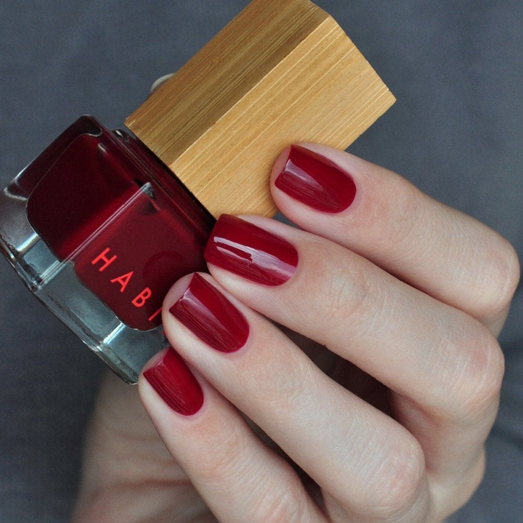 Habit Cosmetics Skincare Ingredient Infused Non-Toxic + Vegan Nail Polish in 15 Santa Sangre