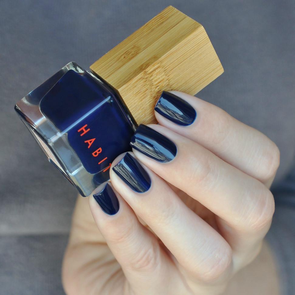 Habit Cosmetics Skincare Ingredient Infused Non-Toxic + Vegan Nail Polish in 17 Deep Sea