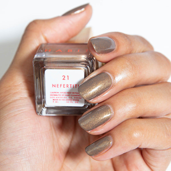 Habit Cosmetics Skincare Ingredient Infused Non-Toxic + Vegan Nail Polish in 21 Nefertiti