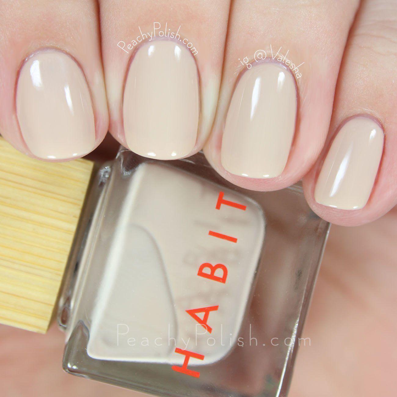 Habit Cosmetics Skincare Ingredient Infused Non-Toxic + Vegan Nail Polish in 23 Ingenue