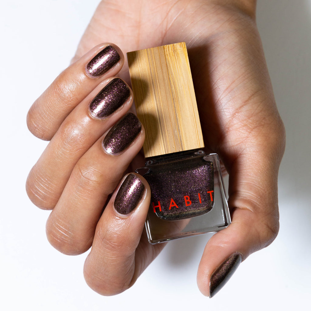 Habit Cosmetics Skincare Ingredient Infused Non-Toxic + Vegan Nail Polish in 65 Lady Labradorite